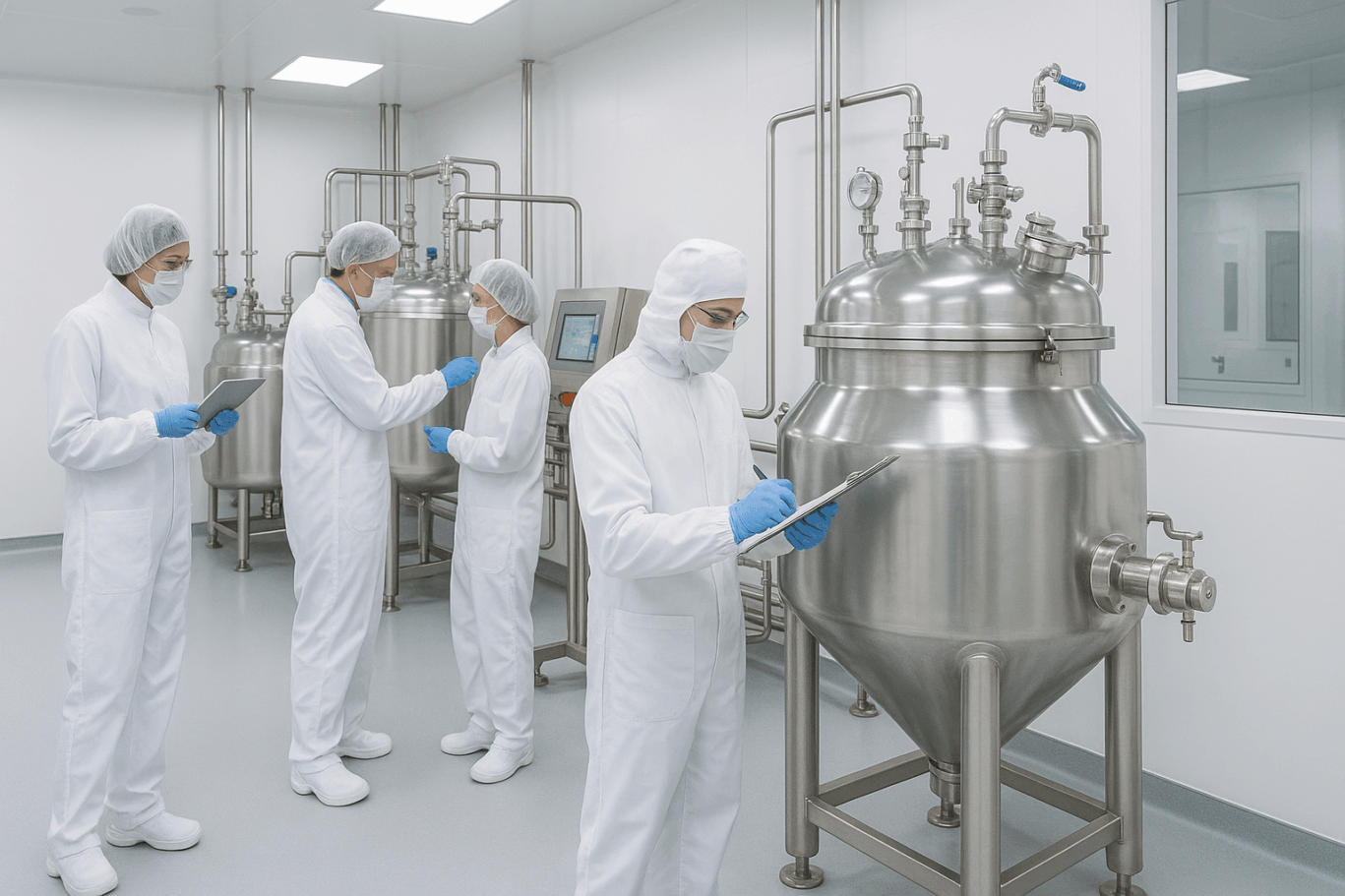 Pharmaceutical Manufacturing in Action